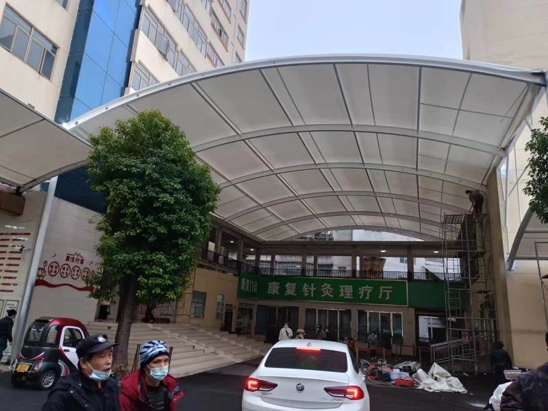2026溧阳市推拉棚膜结构一体化厂家，厂区、园区停车棚工程承接